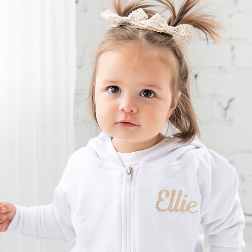 Monogrammed Toddler Hoodie Sweatshirt Etsy