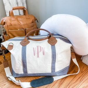 Hospital Bag For Mom | Maternity Bag | Gift For New Mom | Pregnancy Gift | Duffle Bag For Woman | Weekender Bag Woman | Overnight Bag