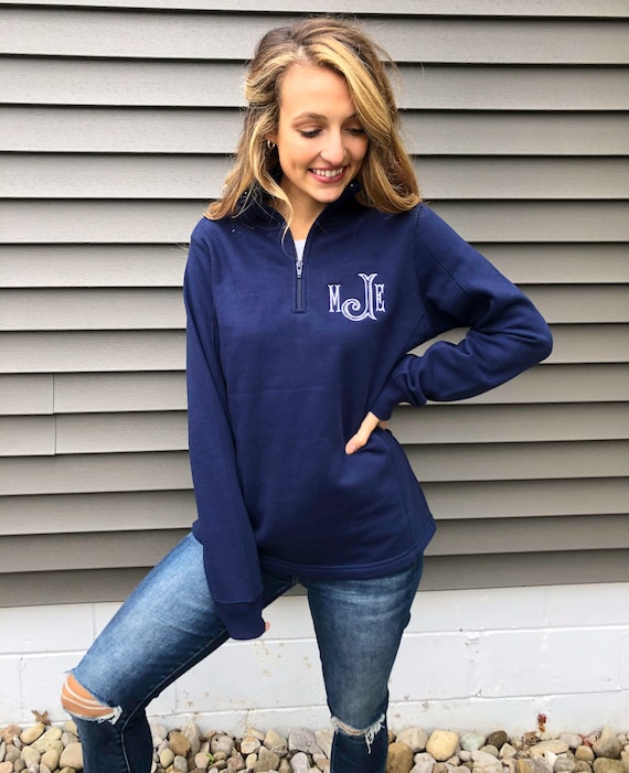 Buy Monogrammed Sweatshirt Monogram Sweater Crewneck Gift Online