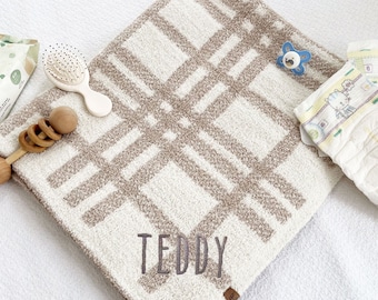 Personalized Baby Blanket | Soft Microfiber, Embroidered Name