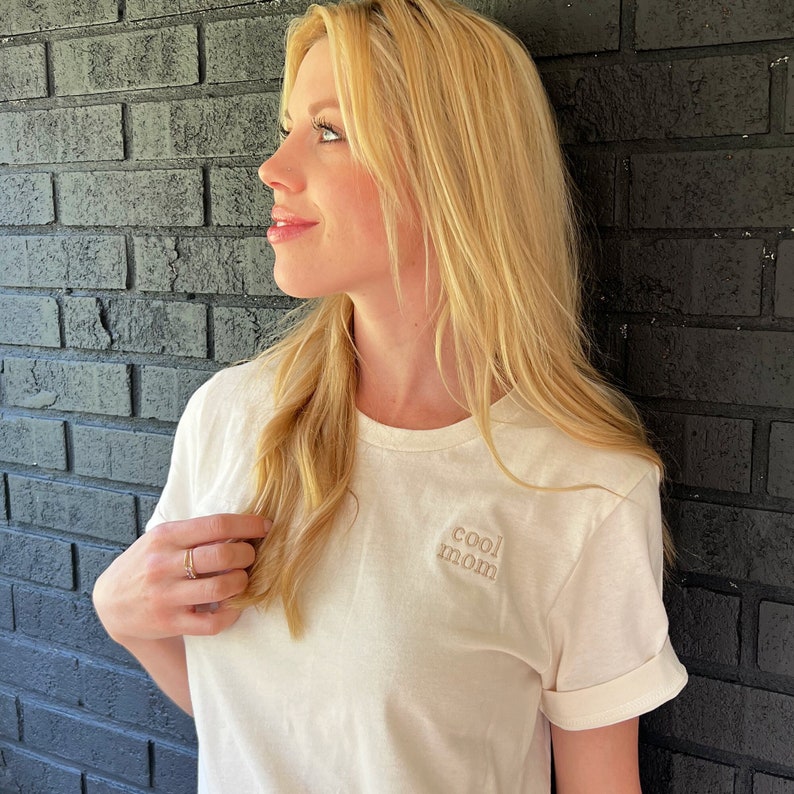 Embroidered T-Shirt | Bella Canvas Unisex Tee image 1
