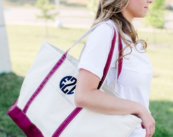Boat Tote - Large – Proper Southern Monograms