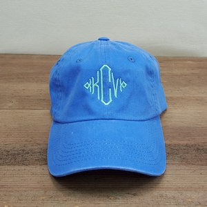 Ladies Monogrammed Baseball Cap | Multiple Colors