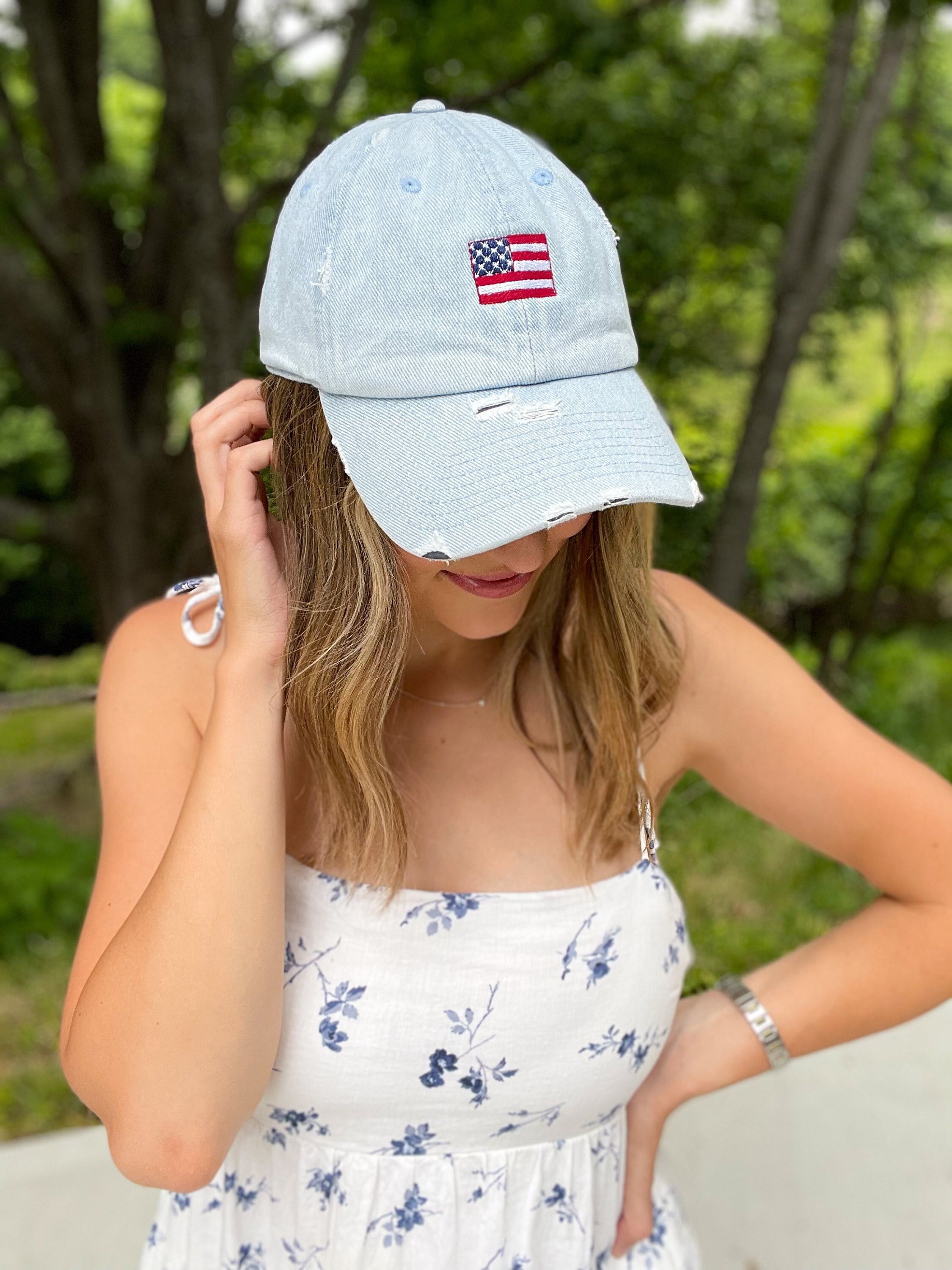 casquette USA drapeau united states - Casquettes, bonnets et chapeaux femme homme