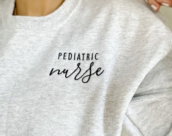 Custom Nurse Sweatshirt | Nurse Long-sleeve | Gift for Nurses, Nursing Shirt | Nurse Life | Nurses Week Gifts