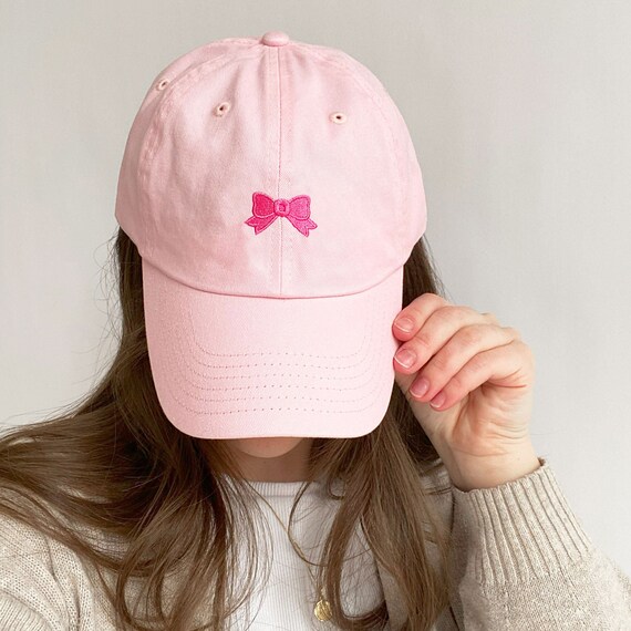 Embroidered Bow Hat Embroidered Bow Hat