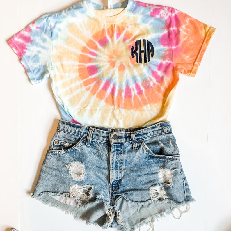 personalized tie dye shirts