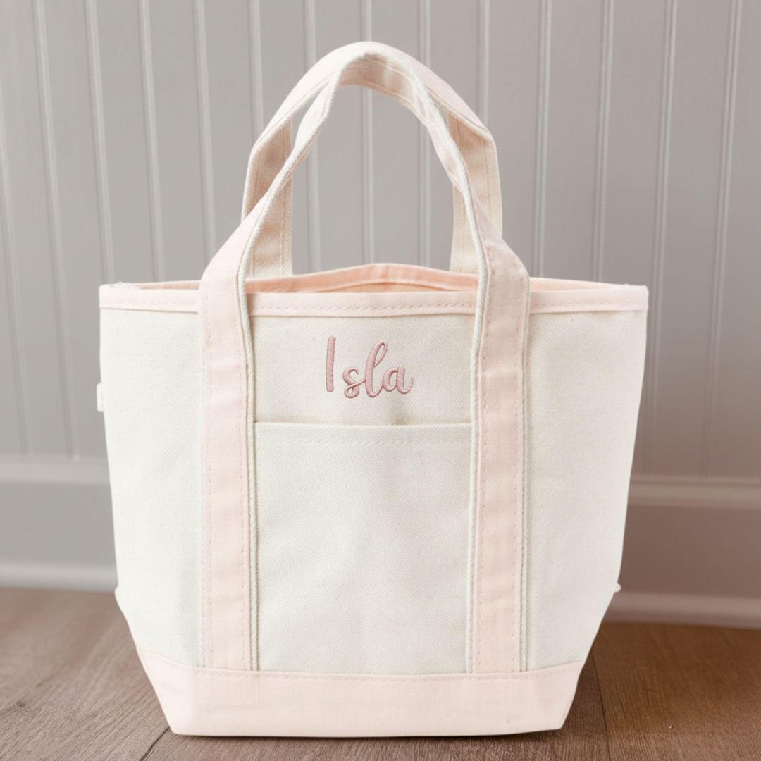 Mini Totes Embroidered Mini Canvas Tote Bag | Personalized Gift - Etsy