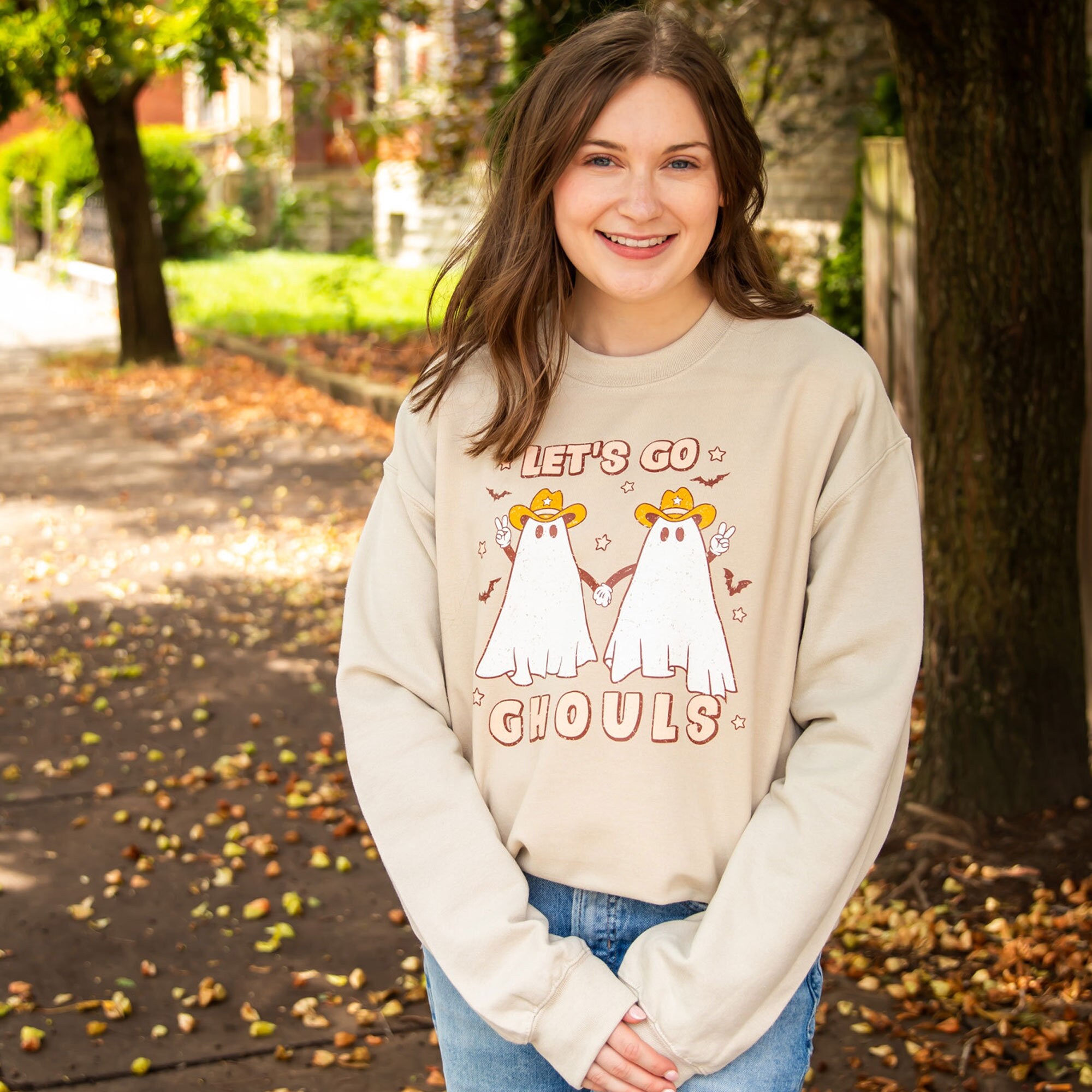 let's go ghouls sweatshirt