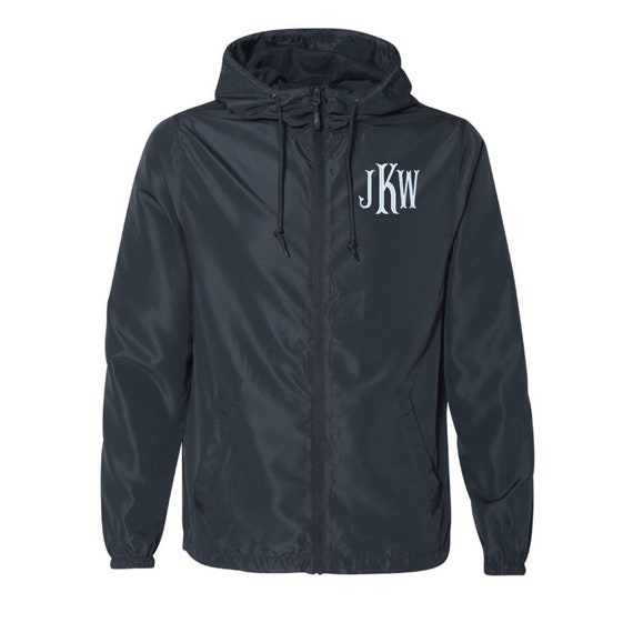 Personalized Fullzip Windbreaker Etsy