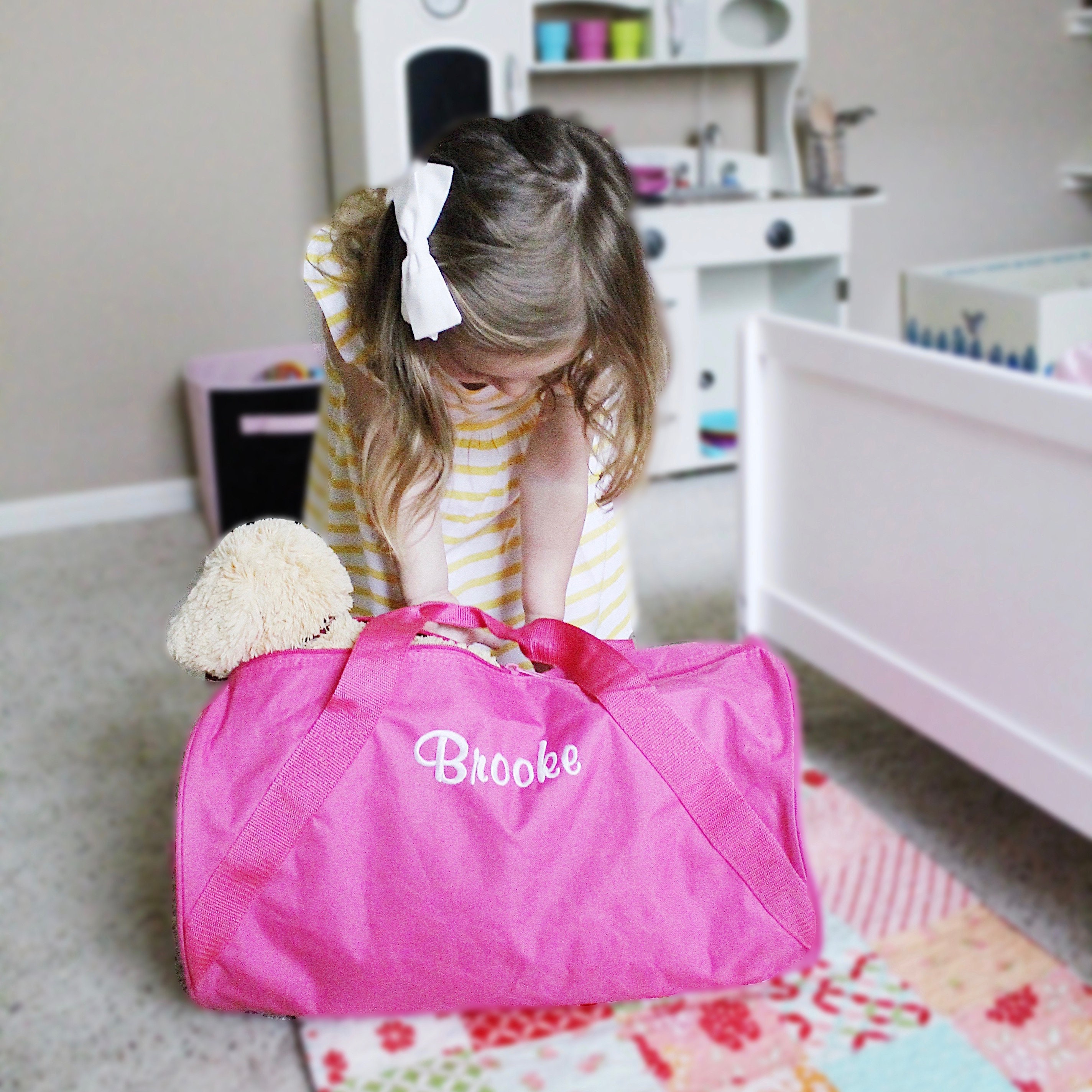 Little girls overnight bag hot sale