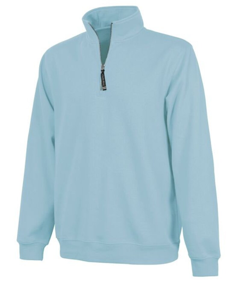 Monogram Pullover Personalized Quarter Zip Monogrammed Fleece Ladies Monogram Zip Up Quarter Zip with Pockets image 5