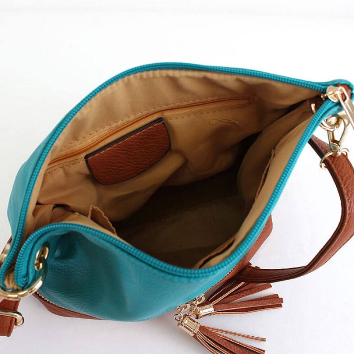 Monogrammed Purse with Tassel Personalized Handbag Etsy