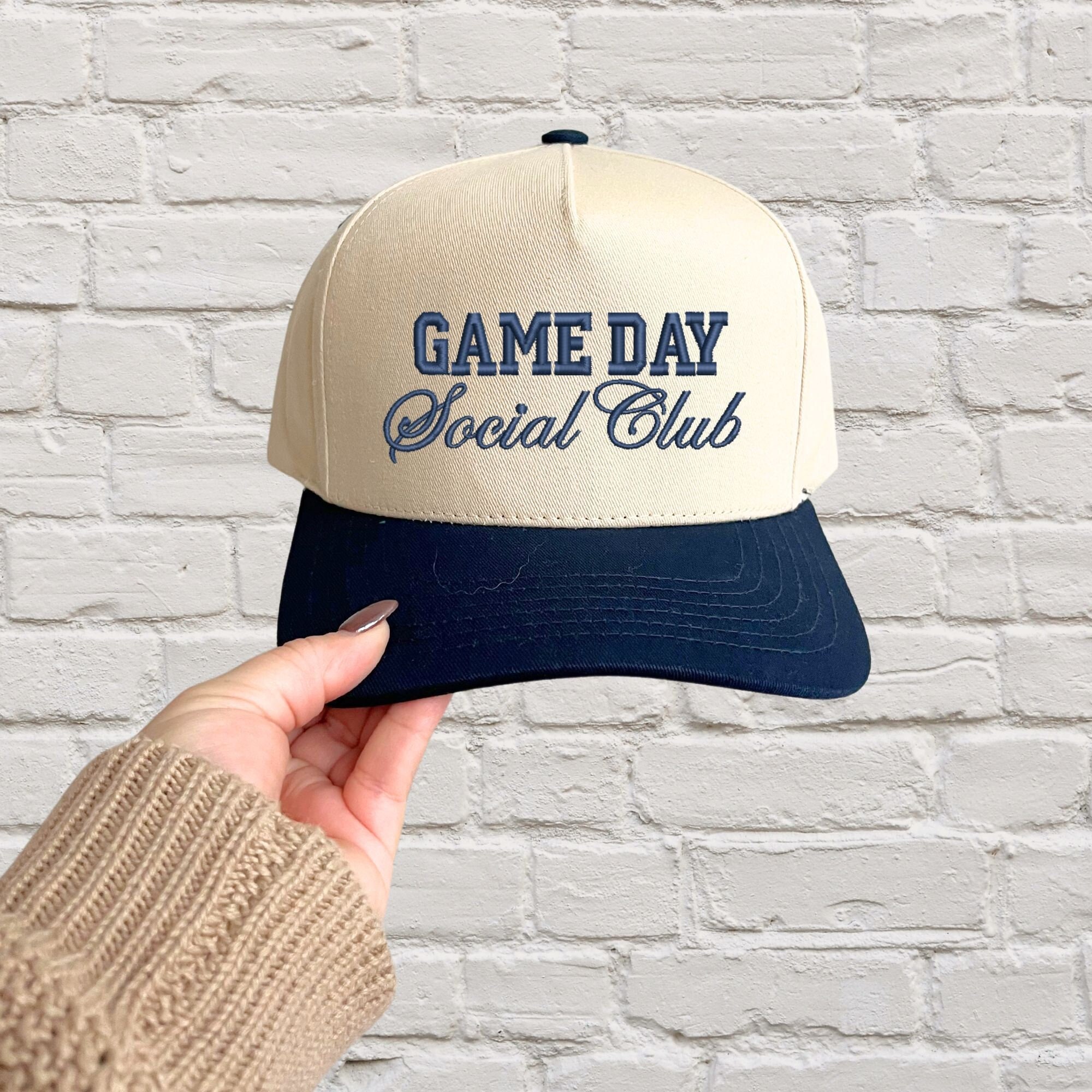 Game Day Trucker Hat Amazon.com: Game Day Checkered Trucker Hat, Unisex  main image 2