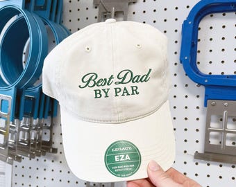 Dad by Par Embroidered Hat | Father's Day Golf Gift