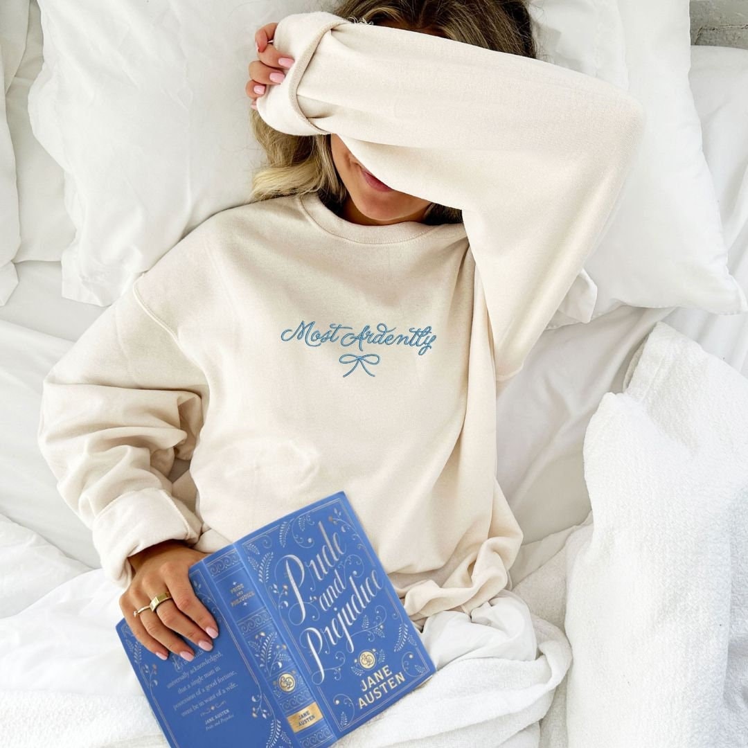 Most Ardently Embroidered Gemma Crewneck Sweatshirt | Jane
