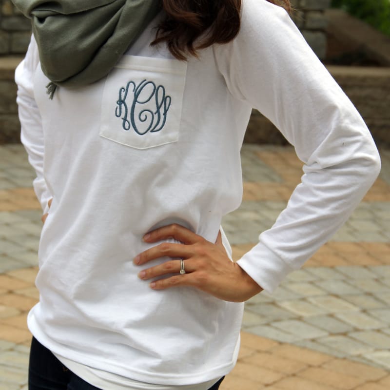 Monogram Long-Sleeved Polo T-shirt