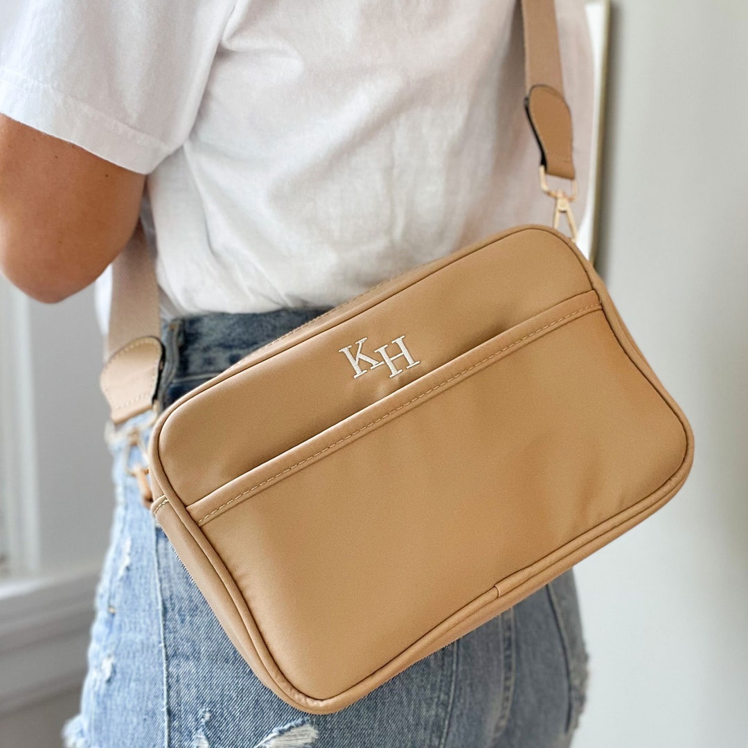 SOFT DNA CROSSBODY BAG IN NYLON WITH BRANDED METAL TAG main image 1
