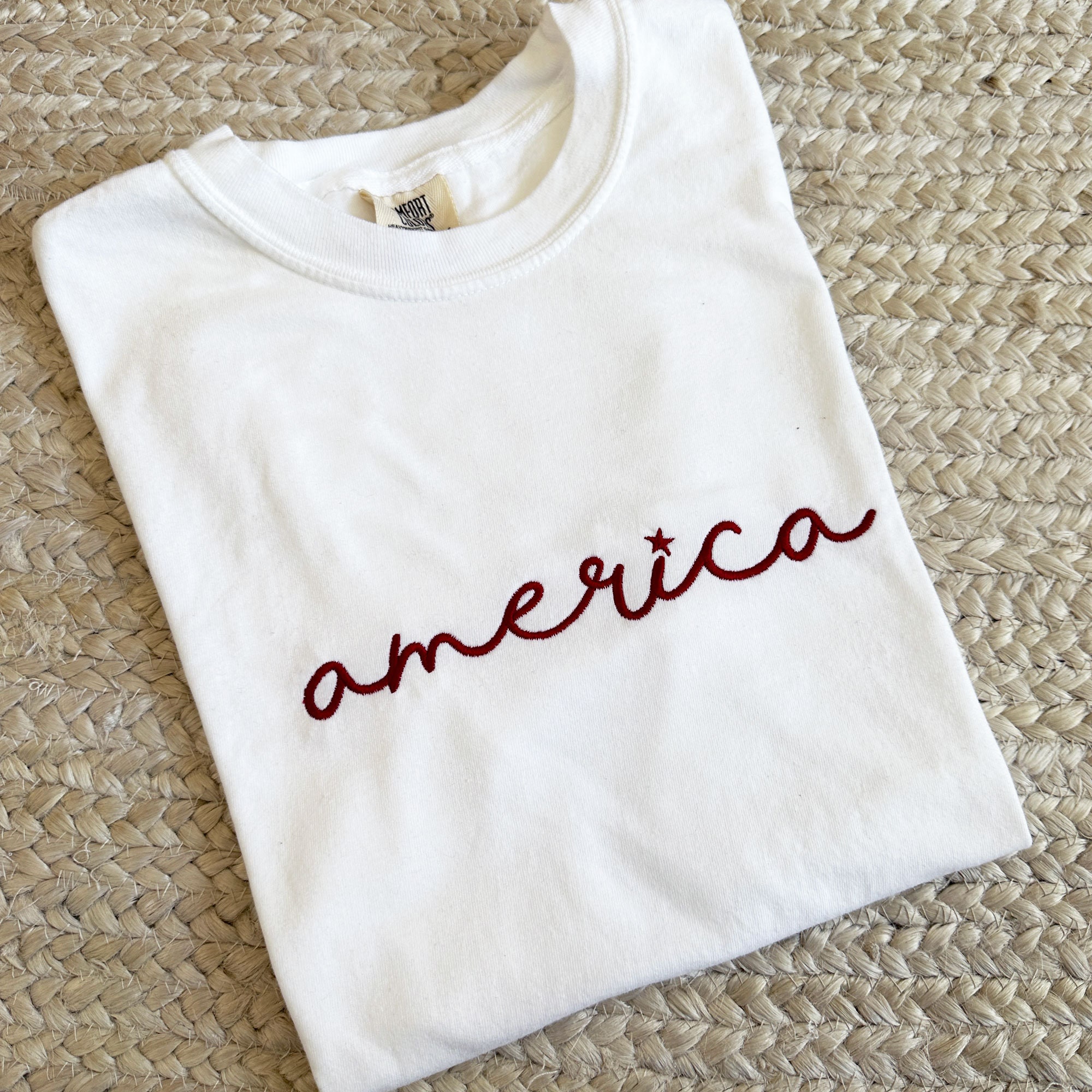 America Script T-shirt | Personalized Comfort Colors T-shirt | 4th of ...