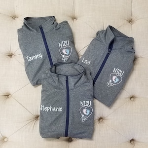 NICU Nurse Ladies Full Zip