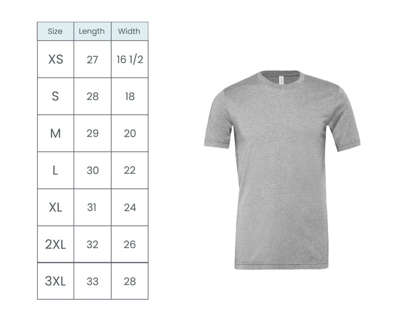 Embroidered T-Shirt | Bella Canvas Unisex Tee image 6