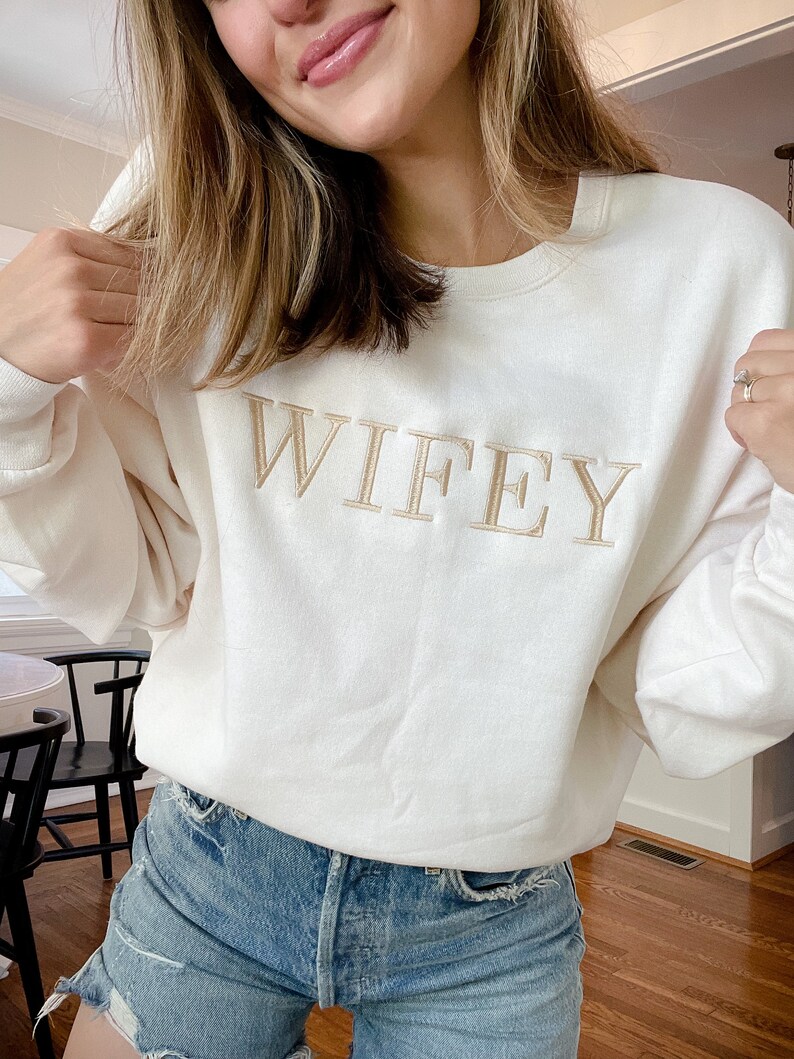 Girl Hanes Sweater No Minimum Personalized Crewneck Sweatshirt