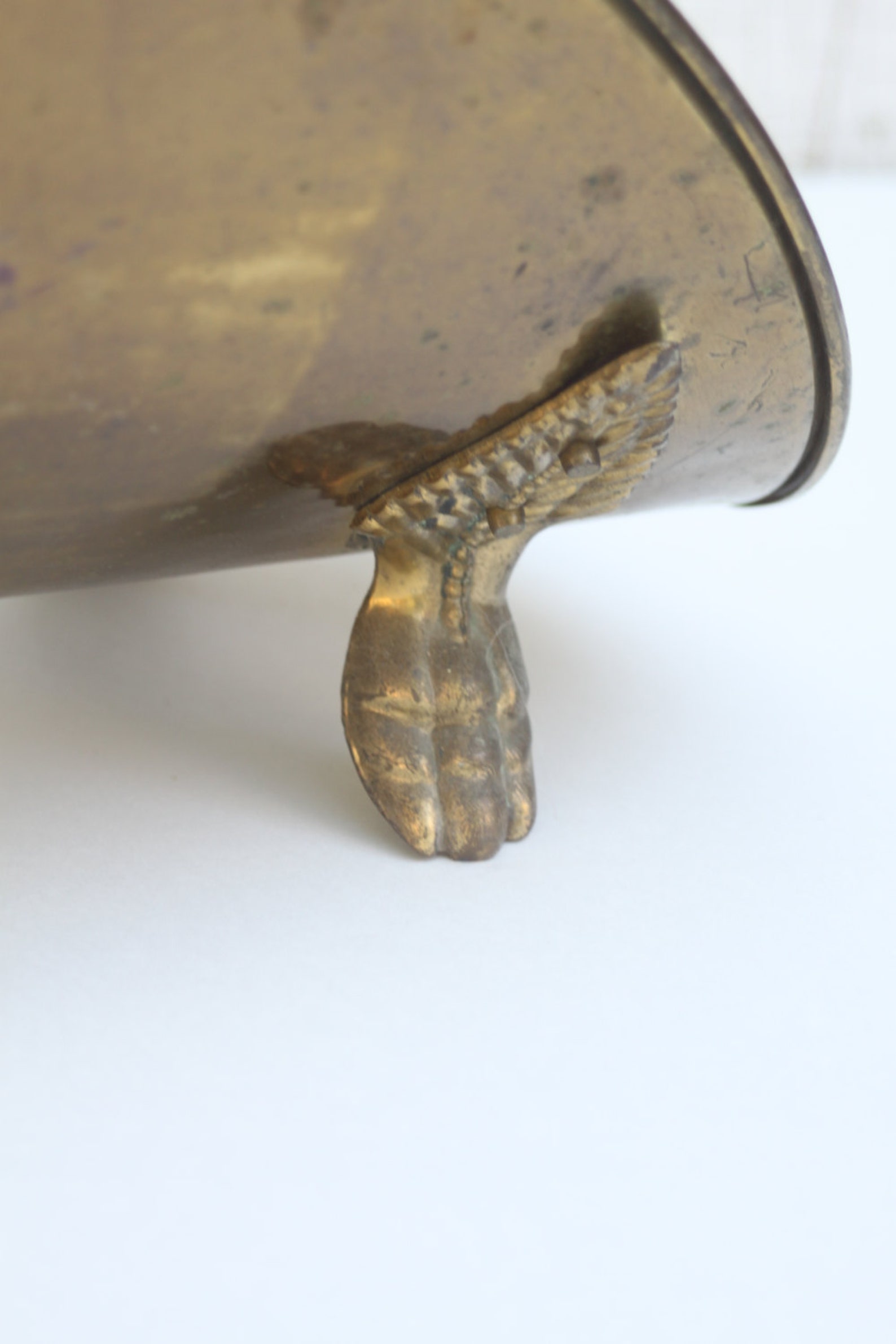 Sale Brass Fireplace Log Holder Etsy