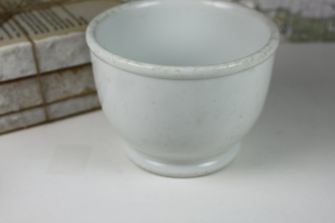 U.S.Q.M.C. White Ironstone Bowl / McNicol China / WWII Etsy