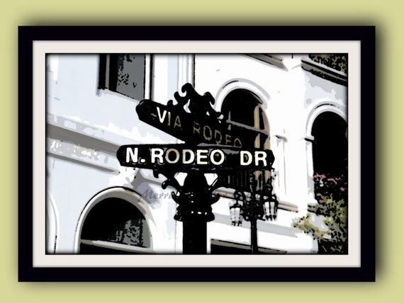 rodeo drive 11x16 print