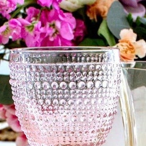 Pink Stemmed Glass by Lenox