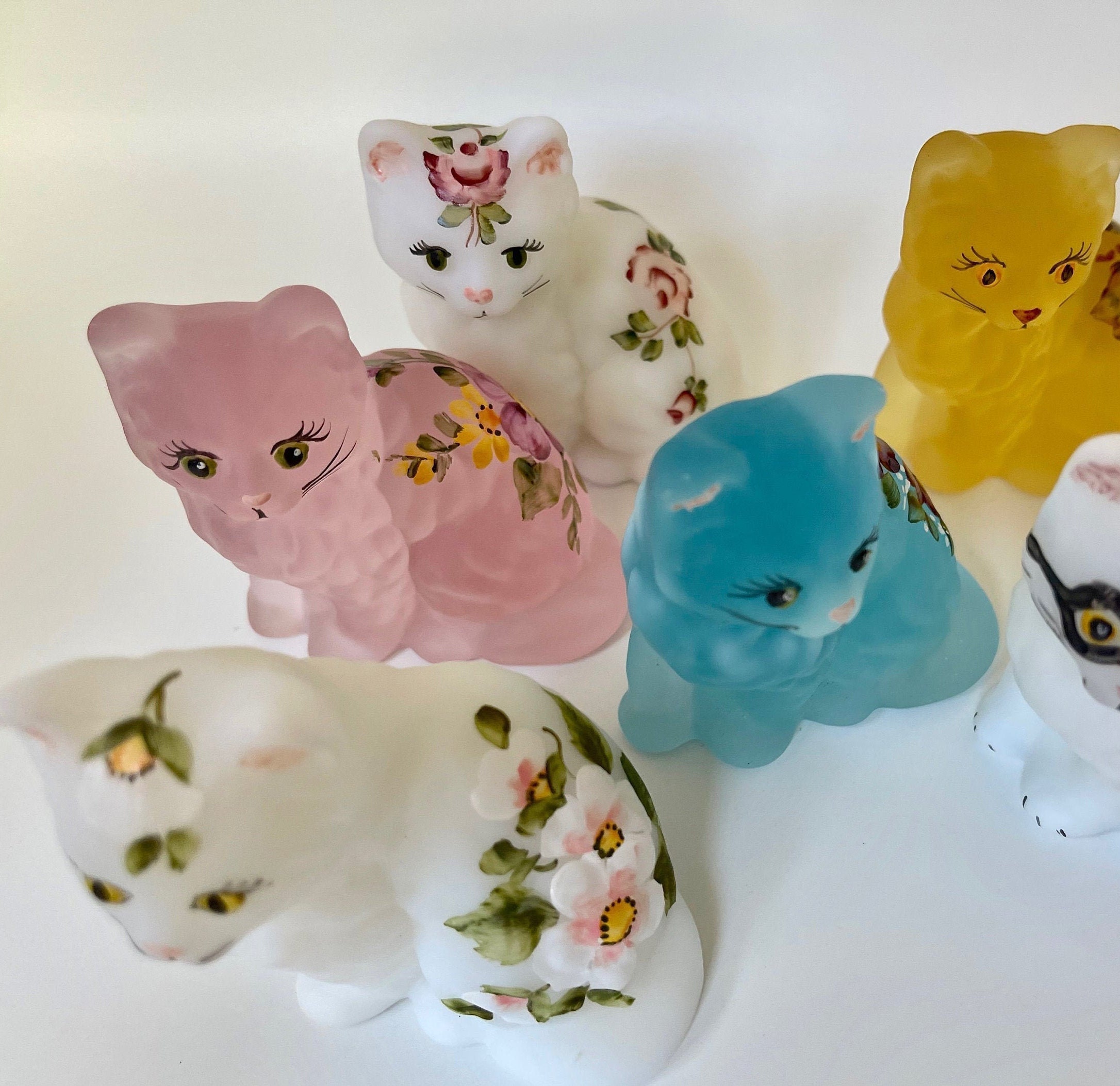 Fenton Birthday Cat - Etsy