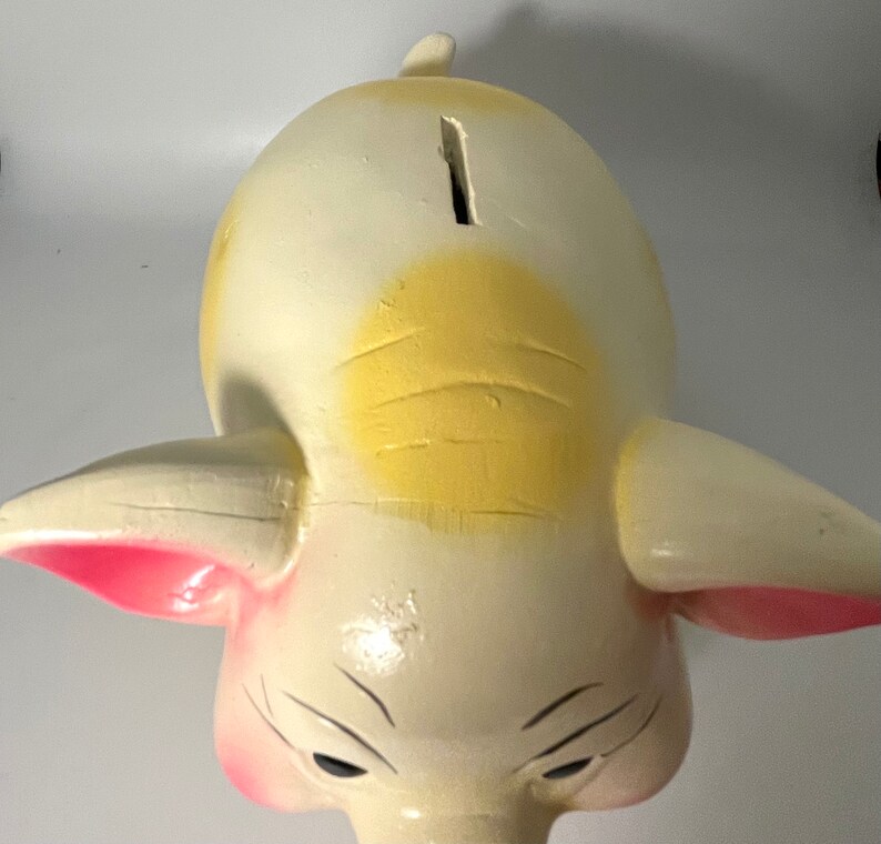 Piggy Bank Chalkware Smash Bank Made in Mexico Etsy