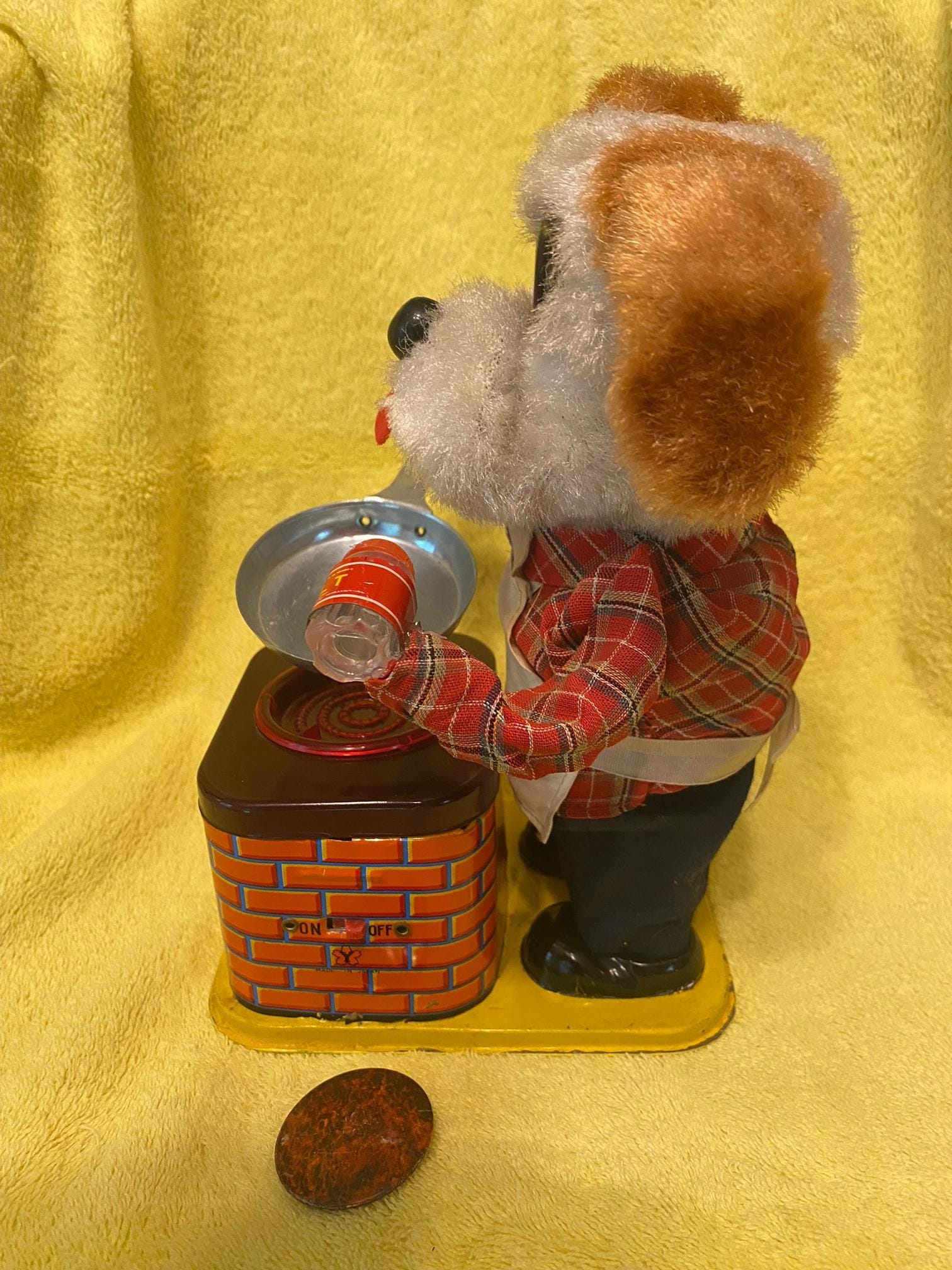 Vintage 1950's Burger Chef Cooking Toy Dog (battery Operated) - Etsy
