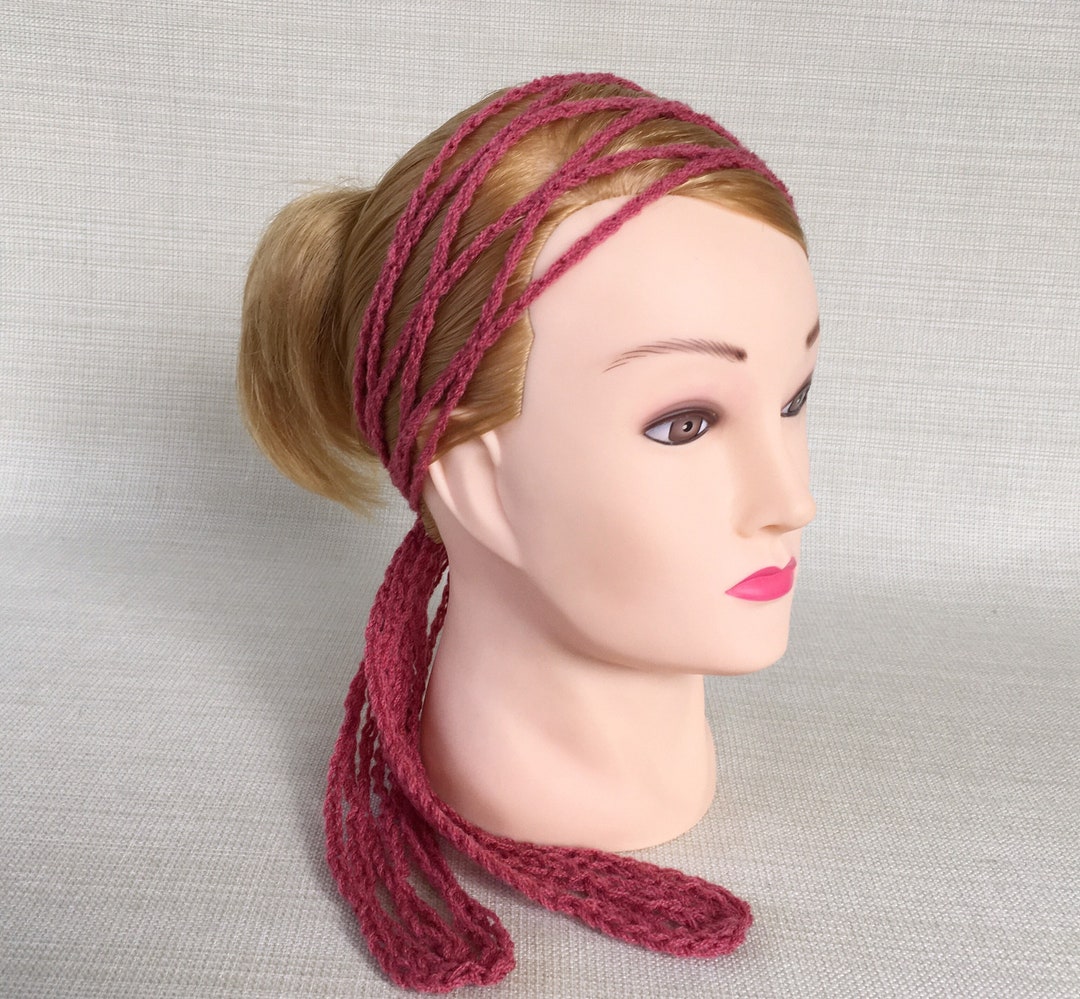 Hippy Head Scarf for Women Boho Headband Scarf With Long Etsy