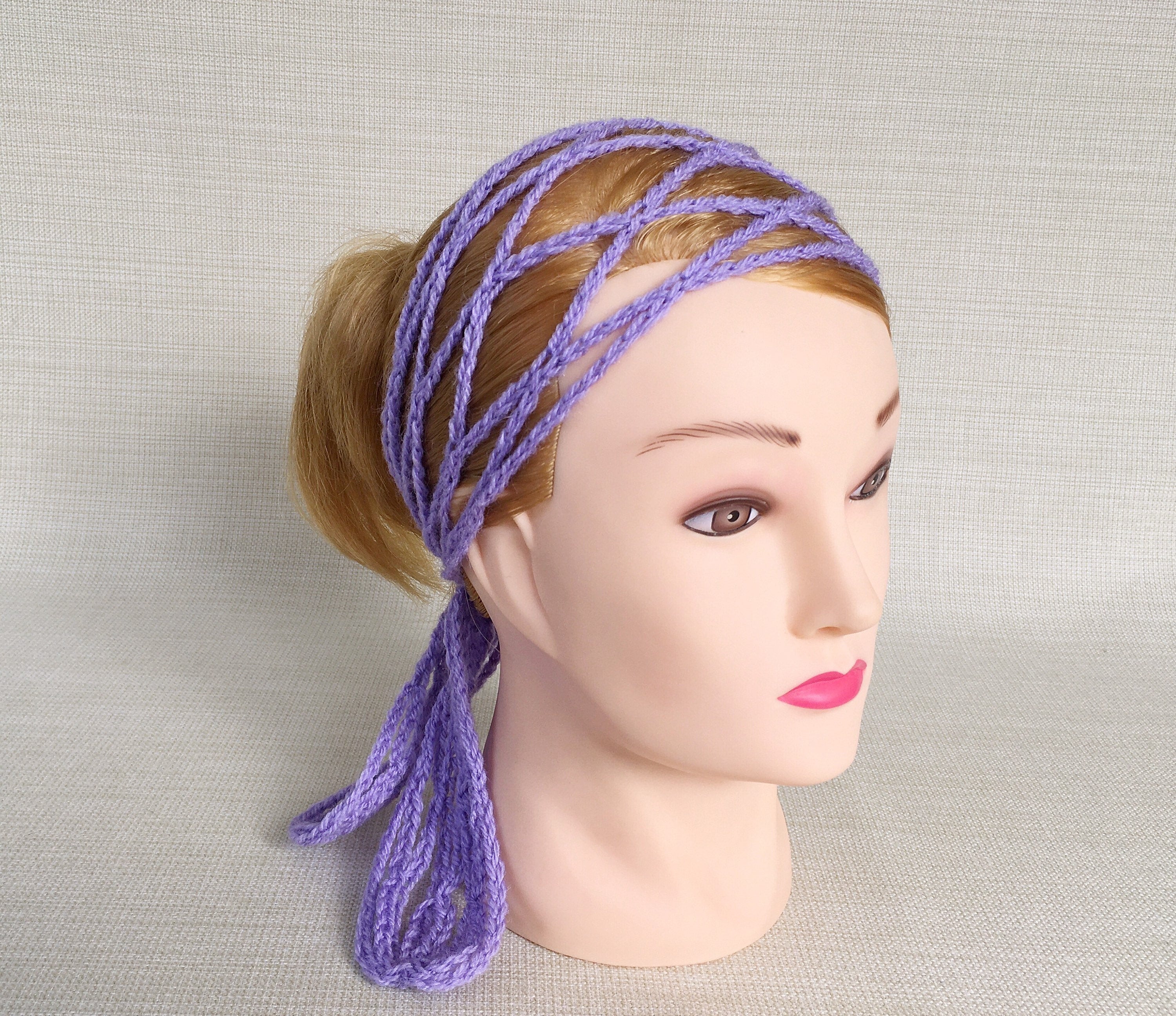 Boho Hair Scarf Hippie Headband Head Wrap Gypsy Head - Etsy