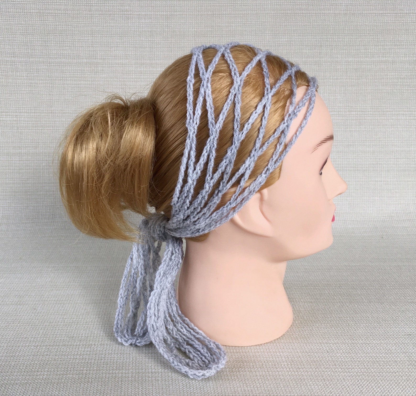 Hippie Head Scarf for Women Boho Headband Scarf With Tails Etsy