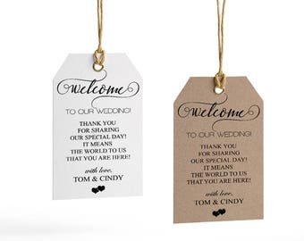 wedding welcome tag template wedding welcome bag tag wedding etsy