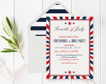 fourth of july invitation template