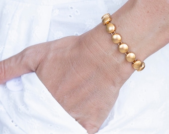 Gold  Bracelet - Gold Link Bracelet - Gold Chain Bracelet - Gold Thin Bracelet - Gold Dainty Bracelet - Minimalist Bracelet - Minimal