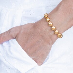 Gold  Bracelet - Gold Link Bracelet - Gold Chain Bracelet - Gold Thin Bracelet - Gold Dainty Bracelet - Minimalist Bracelet - Minimal