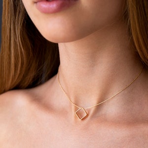 Gold Minimal Necklace, Dainty Gold Necklace, Gold Filled Necklace, Delicate Necklace, Minimalist Jewelry, Simple Necklace, Classic Necklace