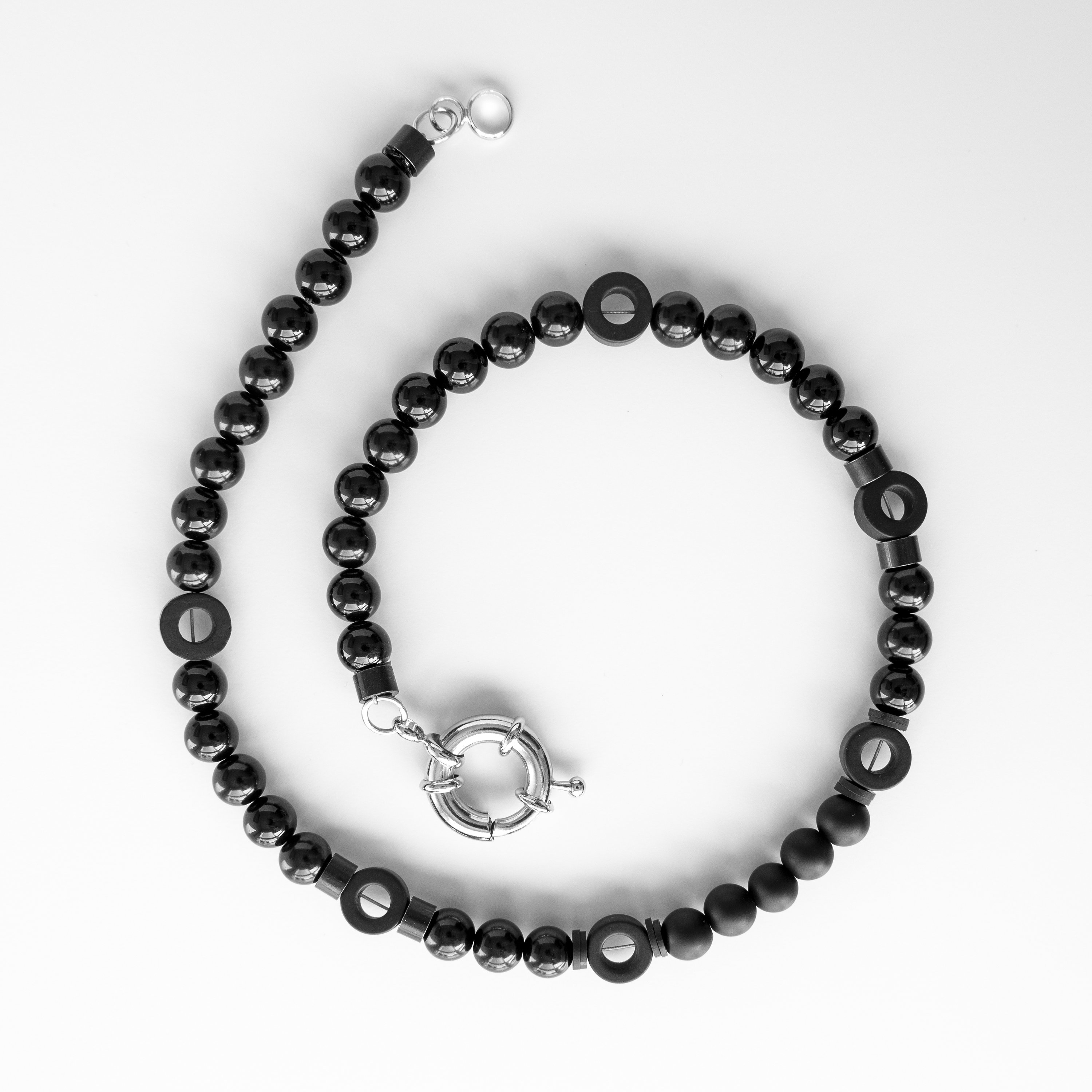 Men's Beaded Necklace Men's Necklace Men's Etsy