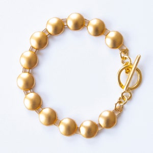 Gold  Bracelet - Gold Link Bracelet - Gold Chain Bracelet - Gold Thin Bracelet - Gold Dainty Bracelet - Minimalist Bracelet - Minimal
