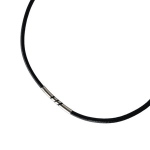 Herren Leder Halskette, Herren Leder Halsband, afrikanischer Stil Halskette für Männer, schwarze Leder Halskette für Männer, Herren Tribal Halskette, Herren Geschenk
