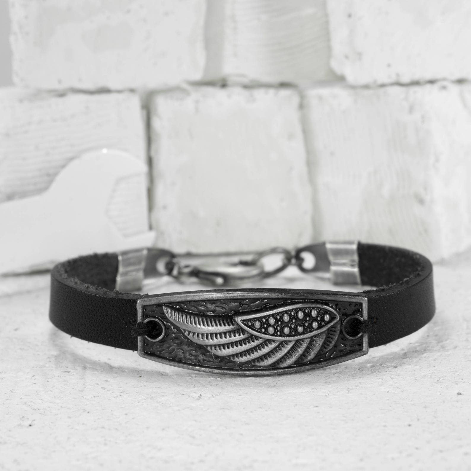 prouds leather bracelet