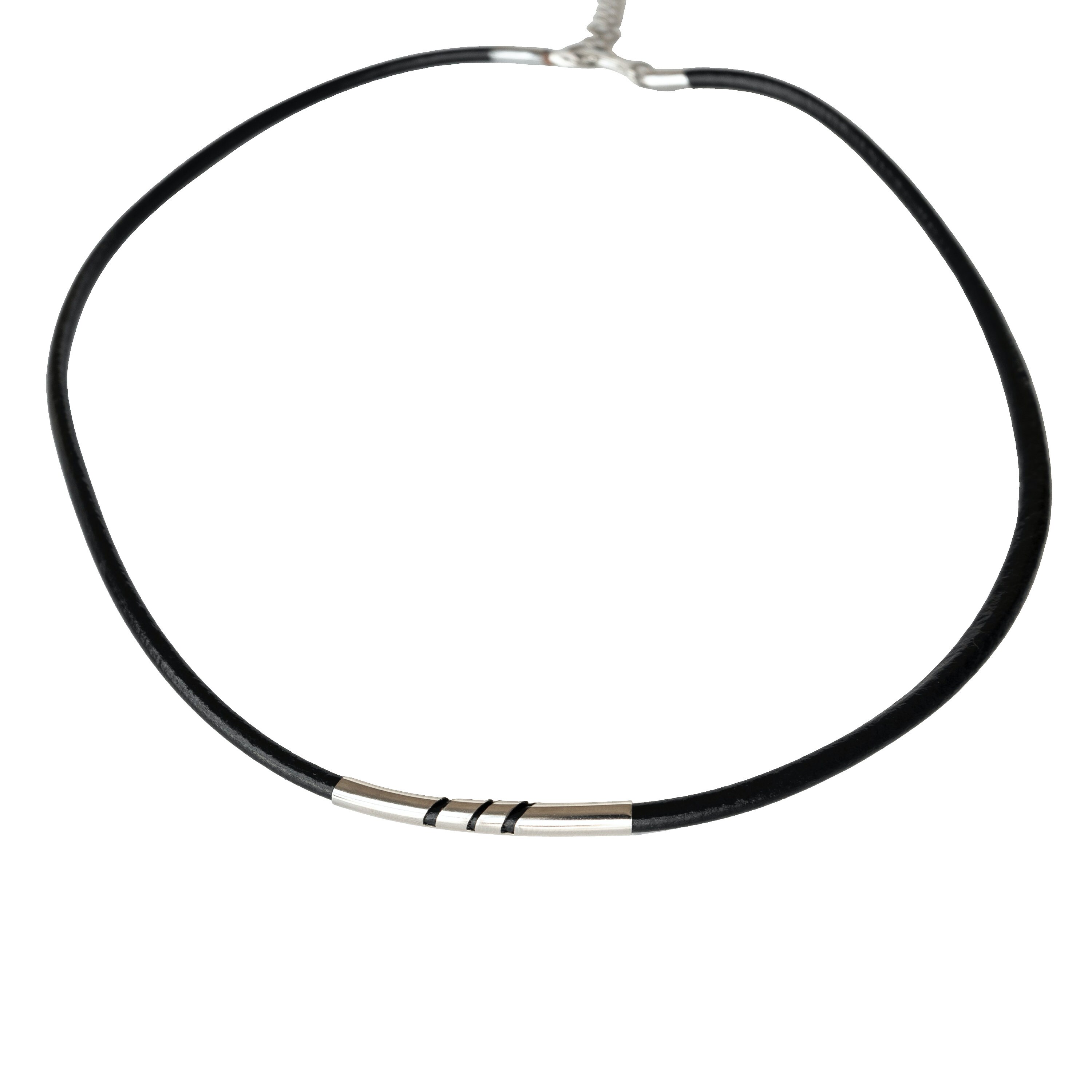 Choker Collar Leather Choker Male Necklace – strappz