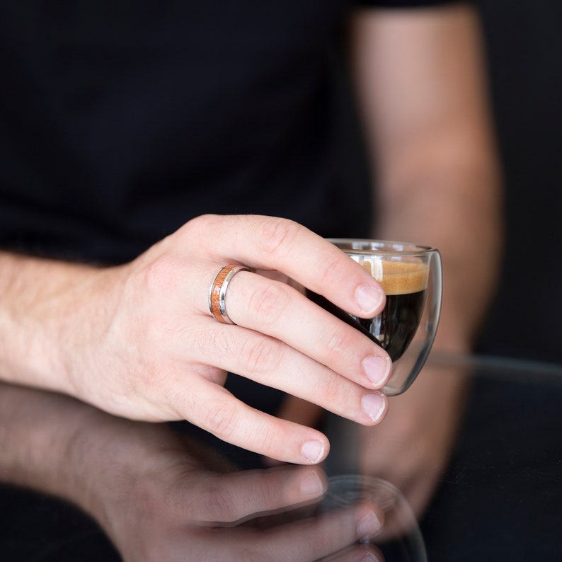 Men's Stacking Ring Men's Ring Men's Stainless - Etsy Israel