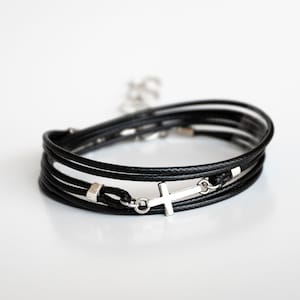 Men Cross Bracelet, Men Religious Bracelet, Men Christian Bracelet, Religious Jewelry, Christian Jewelry, Religious Gift, Catholic Jewelry