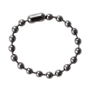 Mens Black chain Bracelet, Unique Black chain bracelet, Dog Tag Chain Bracelet, Men Jewelry, Men Christmas Gift, Boyfriend Gift