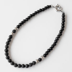 Men Beaded Necklace - Men Necklace - Men Choker Necklace - Men Jewelry - Men Gift - Boyfriend Gift - Husband Gift - Guys Jewelry